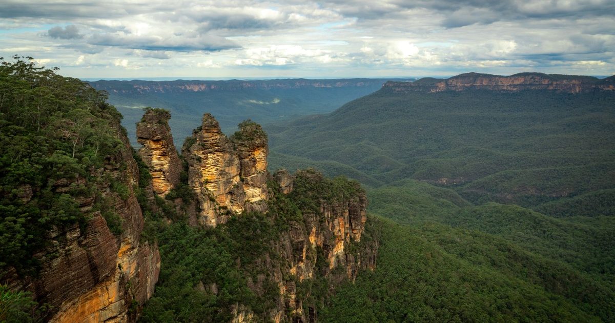 The Three Sisters in Blue Mountains National Park, Australia