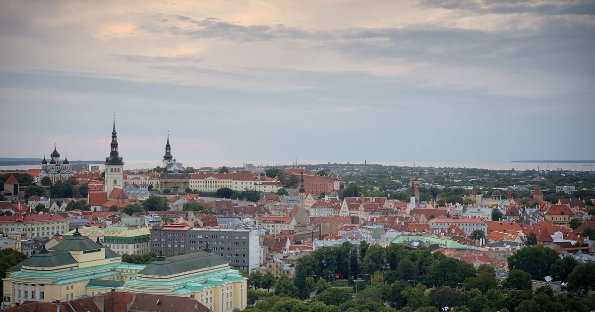 Tallinn, Estonia, from above